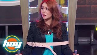 Daniela Luján sacó toda su ira con los toques de la silla eléctrica [upl. by Bartolomeo690]