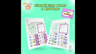 Substâncias puras e Misturas [upl. by Ayhdnas416]