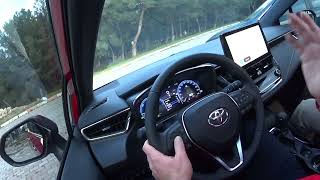 Yeni Toyota Corolla bayi çıkışı gösterge ve multimedya ekranı TSS3 bağlantı başlangıç ayarları [upl. by Fang303]