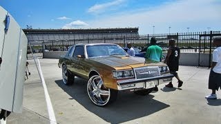 Outrageous Buick Regal on 28quot Davins BEATING HD 1080p [upl. by Marvella724]