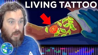 Tattoos are ALIVE Your Tattoo is INSIDE Your Immune System Literally  Kurzgesagt Reaction [upl. by Esiahc]