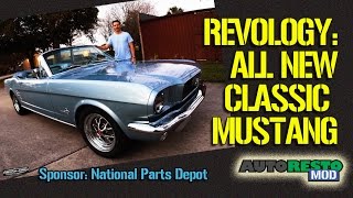 Revology New Classic Convertible Mustang Interview With Tom Scarpello Episode 214 Autorestomod [upl. by Ailama]