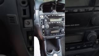 Mazda Premacy CP disassembly and retrofitting of the center panel [upl. by Austin]