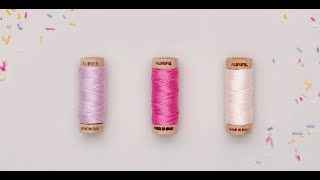 Jan Hicks Creates  A review of AURIFIL Cotton Embroidery Floss [upl. by Nidla366]