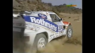 1993 Pharaohs Rally Raid  Stage 8  Citroen ZX  Mitsubishi Pajero  Eurosport [upl. by Anoek683]