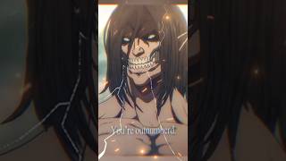 Eren’s Attack Titan edit 42 song to owners [upl. by Oz916]