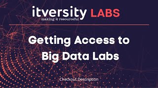 Getting Access to Big Data Labs [upl. by Moishe]