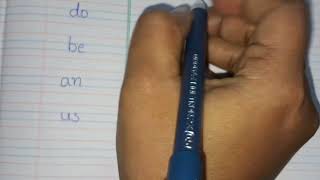 Practice Handwriting  Two letter words  English [upl. by Blake743]