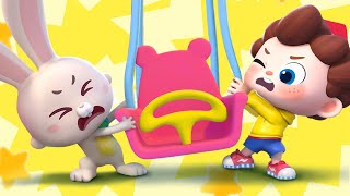 Sharing is Caring  Playground Song  Good Habits Song  Nursery Rhymes amp Kids Songs  BabyBus [upl. by Irafat]