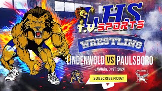 LHSTV Live Stream Lindenwold High School Wrestling vs Paulsboro  2024 [upl. by Ecnesse]