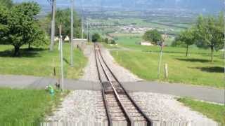 Bahnfahrt von Gais nach Altstätten SG [upl. by Auburta]