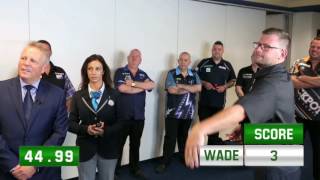 A NEW WORLD RECORD James Wade hits the most inner and outer bullseyes [upl. by Atteram]