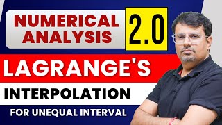 Numerical Analysis 20  Lagranges Interpolation for Unequal Interval by GP Sir [upl. by Dirgni]