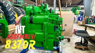 John Deere 8370R IVT assembly Part 3 [upl. by Casady]