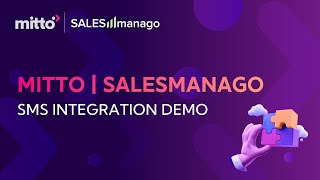 Mitto SALESmanago SMS Integration [upl. by Ysor498]