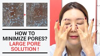 How to Minimize Pores Large Pores Solution  Wishtrend [upl. by Pettit]