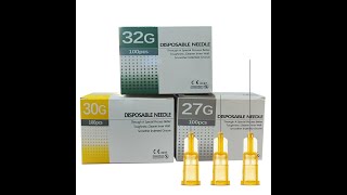 Deenora Wholesale Beauty Injector mesotherapy needle [upl. by Cuthbert]