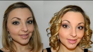 Tuto Coiffure  Comment faire des boucles avec un lisseur [upl. by Nicol]