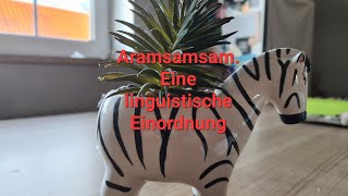 Aramsamsam Hugenotten und Küchenlinguistik Eine sprachwissenschaftliche Einordnung IMG 0220 [upl. by Lauzon585]