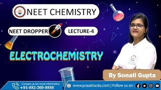 Electrochemistry  Lecture 4  Chemistry  Dropper NEET  Praadis Education [upl. by Ondrea]