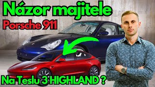 Tesla 3 Highland SR vs LR optikou PETROLHEADA Díl 1 [upl. by Ahtamat]