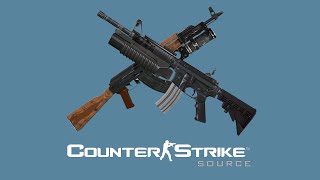 Play with my own CS Source 2 Rifle grenades are used [upl. by Einnel]