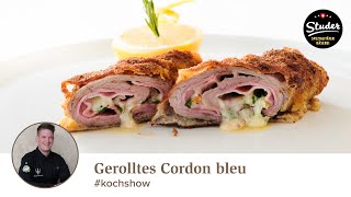 Gerolltes Cordon bleu  Rezept by Christian Kuchler [upl. by Attiuqihc638]