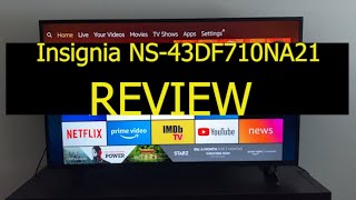 Insignia NS43DF710NA21 43inch Smart 4K UHD  Fire TV Edition Review 2020 [upl. by Ljoka359]