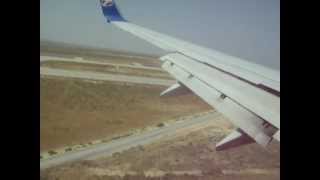 Boeing 737800 Travel Service Landing at Tunisia Enfidha NBE [upl. by Jacob]