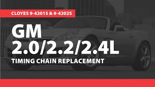 GM 202224L Timing Chain Replacement Cloyes 94201S amp 94202S [upl. by Arrekahs]