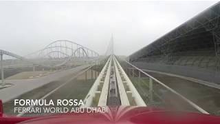 Formula Rossa POV  Worlds Fastest Coaster [upl. by Mcripley]