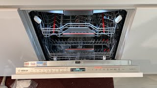 Bosch SMV8YCX03E zeolith drying technology dishwasher [upl. by Hendrika]