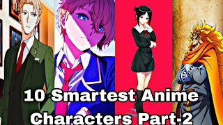 Top 10 Smartest Anime Characters Of All Time 2023 Part2 viral top10 beautiful anime [upl. by Cherise]