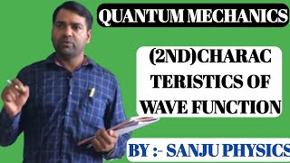 LEC152nd Characteristics of wave function [upl. by Engelbert]