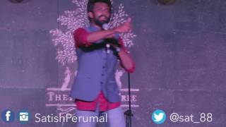 Getting 35 in board exams  Indian stand up comedy  Satish Perumal [upl. by Deedahs39]