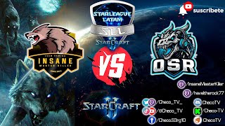 ClanWar  iMkS vs ØSR  Starleague Latam S3 Week 1 Div Diamantes [upl. by Kemble]