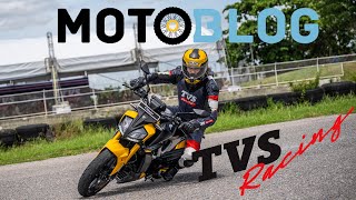 Lanzamiento Global TVS Apache RTR 310 Una revolución tecnológica Review amp Track Day  Motoblogcom [upl. by Nosdrahcir459]