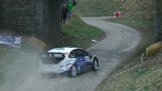 Haspengouw Rally 2013  Freddy Loix on the limit  Ford Focus WRC [upl. by Piotr822]