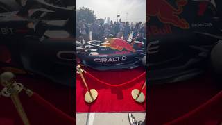 Red Bull F1 car on display supercar automobile f1 redbull racing speed shorts [upl. by Teerpnam]