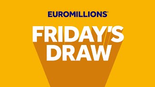 The National Lottery EuroMillions draw results from Friday 06 September 2024 [upl. by Raouf531]