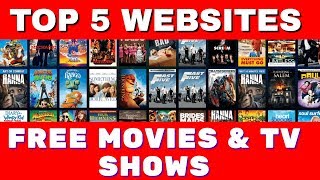 Top 5 Websites for FREE MOVIES amp TV SHOWS  Fully legal [upl. by Rotman]