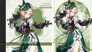 Emilie New 48 Character Reveal  First Dendro Character of Fontaine [upl. by Ityak164]