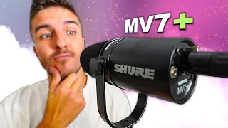 SHURE MV7 PLUS 🎙️ El Mejor Micrófono USB  XLR vs MV7 SM7B [upl. by Barra]