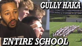 THE GULLY HAKA  ENTIRE SCHOOLS TURNS OUT TO PERFORM HAKA  REACTION [upl. by Ttenna]