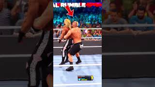 Brock Lesnar TAKES DOWN Dolph Ziggler in Royal Rumble Highlights TODAY  WWE 2k24 shorts wrestling [upl. by Alios]