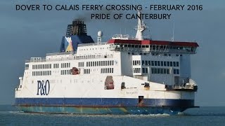 PampO Ferries  Spirit of France  Calais to Dover [upl. by Arihppas]