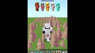 minecraft 100 block away pointed dripstone shorts gaming trending minecraft viral [upl. by Fortna154]