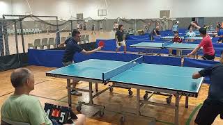 2024 South Pennants table tennis div 2 Kent Su vs Carlo set 2 [upl. by Imoyn]