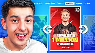 ZO WON IK Royalistiq zijn 1 Million Invitational Toernooi [upl. by Asiek61]