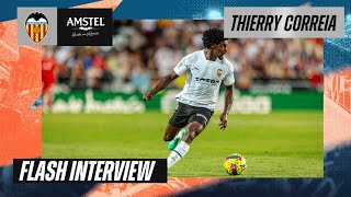 FLASH INTERVIEW DE THIERRY CORREIA TRAS EL PARTIDO EN MESTALLA [upl. by Atsiuqal]